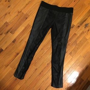 Club Monaco Leather/Suede Pants